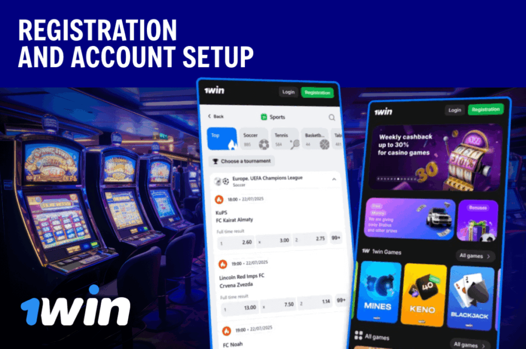 1win Registration and Account Setup