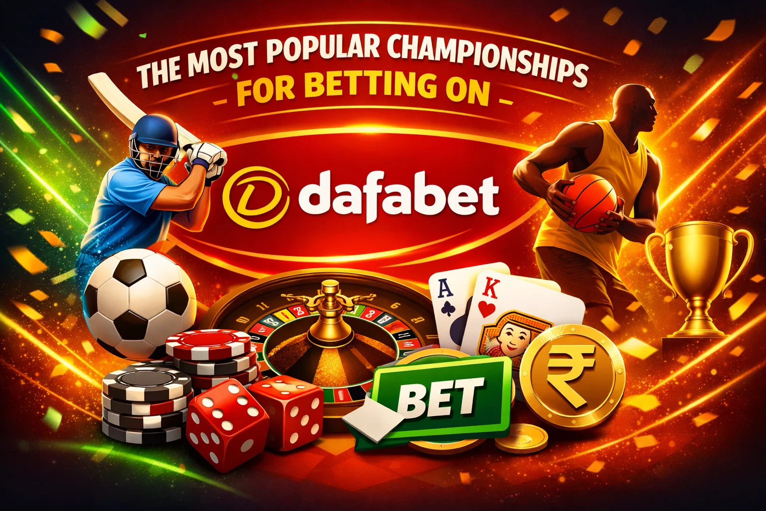 The Most Popular Championships for Betting on Dafabet